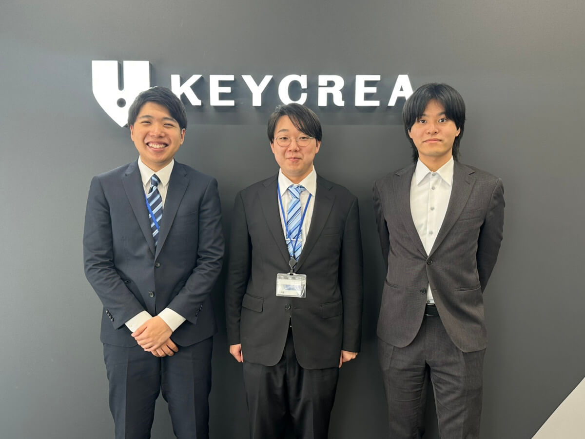 2026年4月1日、3名の新入社員が入社いたしました